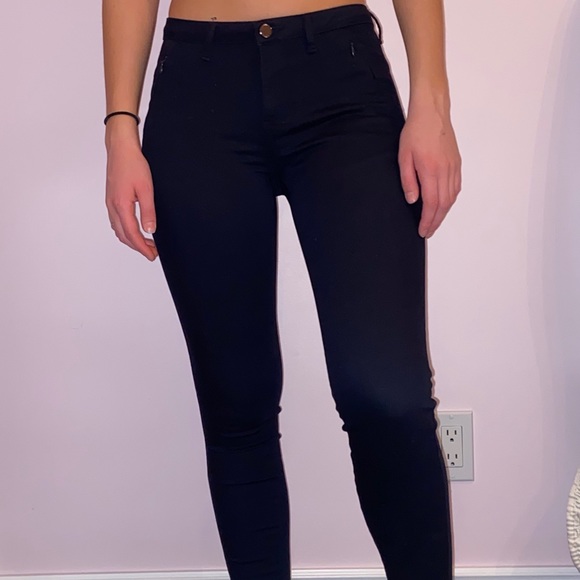 Zara Pants - ZARA low waist navy blue pants!